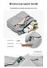 Korean Style Multi-Layer Soft Leather Crossbody Bag for Women - 2025 Large Capacity, Versatile Single Shoulder Bag for Moms