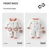Gesteppter Baby-Overall: Warmer Herbst/Winter Baumwoll-Body für draußen, 120g
