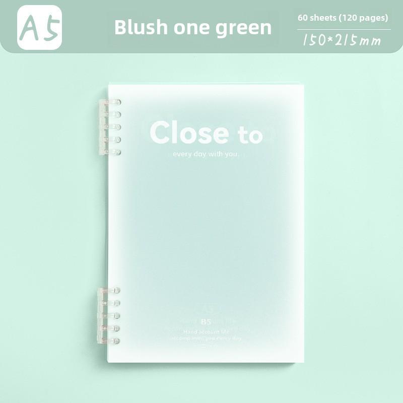 

Минималистичный отрывной студенческий блокнот - стильный румянец B5 с отрывными листами, без катушки