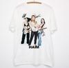 Rare Haim Band Cotton Gift For Fan S-2345XL White T-shirt
