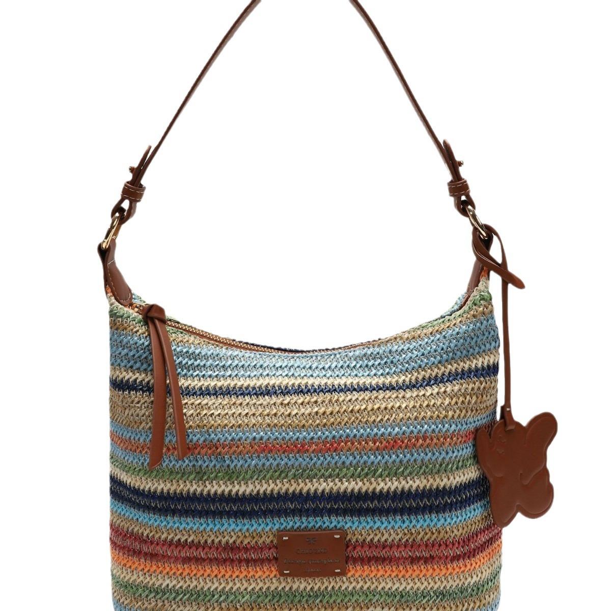 

Сумка-тоут Rainbow Hotel женская, лето 2024, популярная сумка-мессенджер на одно плечо в этом году