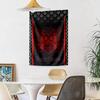Ethnic Tribal Patterns Custom Your Name Wall Decor Tapestry Art For Pet Memorial Birthdaywedding Party Backdrop Family Gift