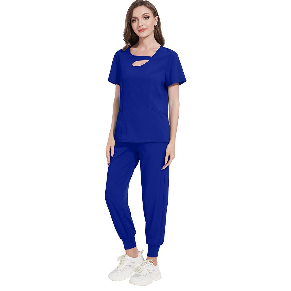 Beauty Workwear Women Medical Nurses Surgical Set Pants Clinic Carer Clothes Nursing Jogger