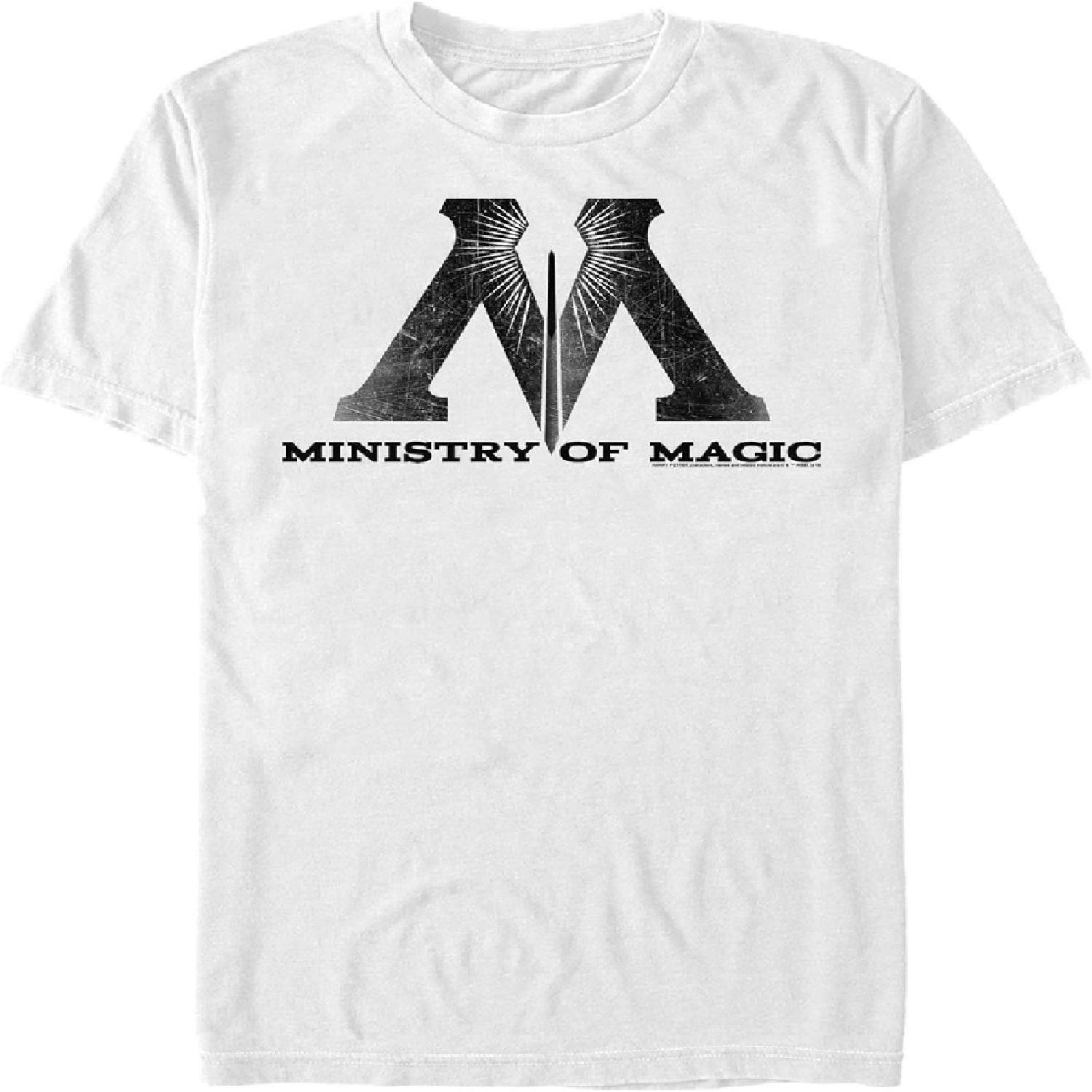 Мужская футболка Гарри Поттер с логотипом Министерства Магии XXXXXL белый