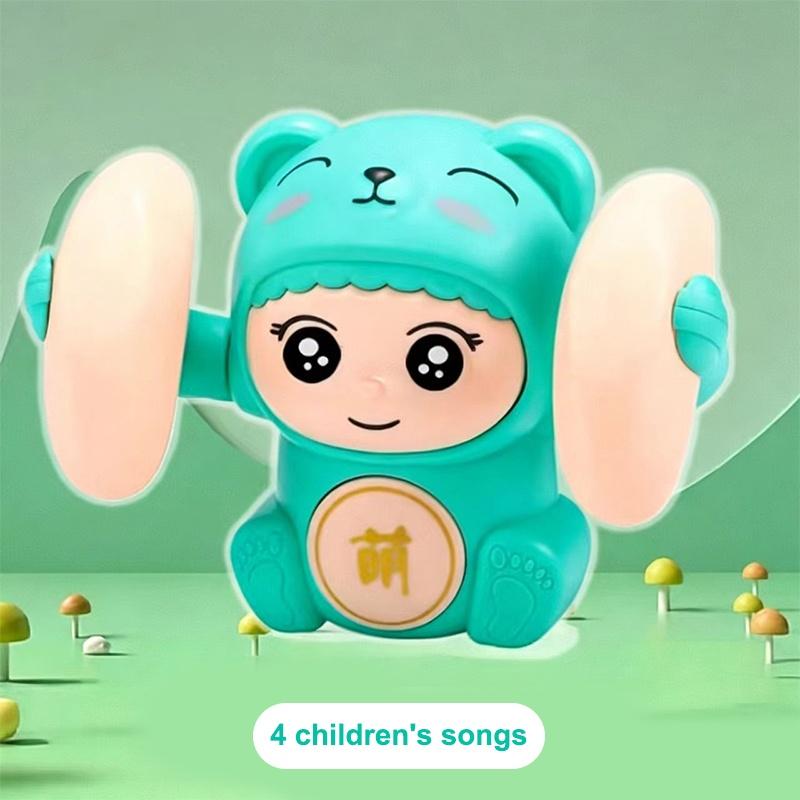 Interactive Electric Tumbling Baby Dolls With Bright Lights And Cute Music Perfect For Toddlers Early Learning And Play