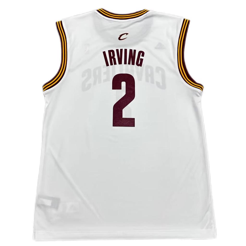 Adidas X NBA Collaboration Cleveland Cavaliers Irving Fashion Comfortable Soft Skin-Friendly Basketball Jersey Unisex Jerseys White 7818A-CVW-ANR1515