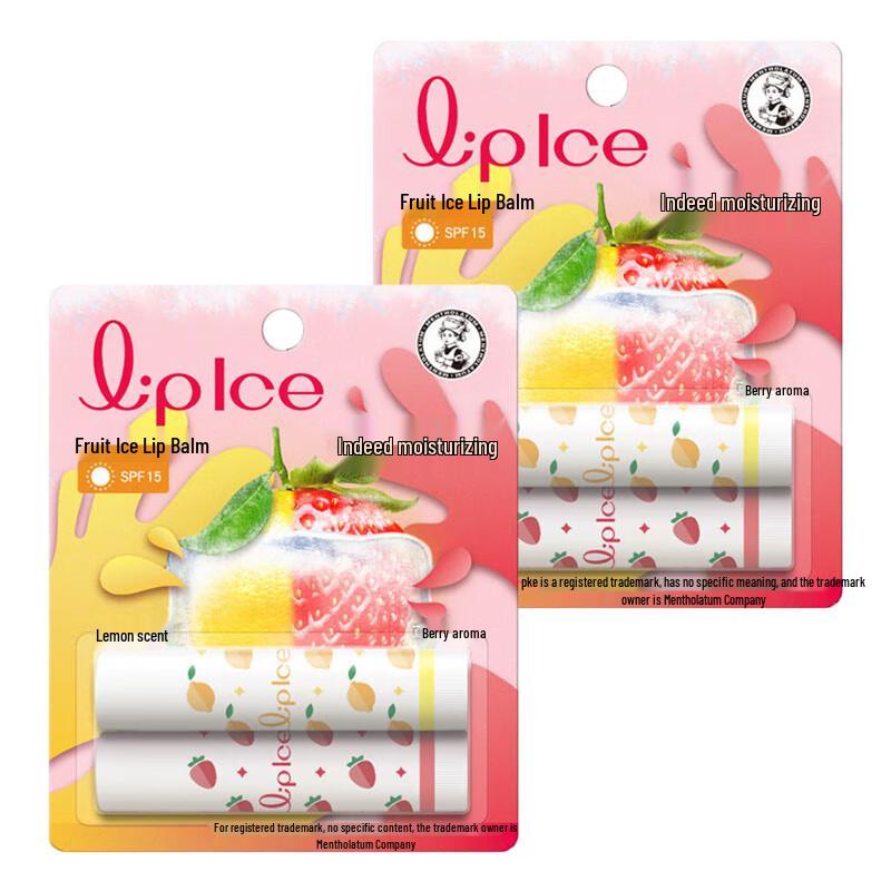 

Mentholatum Fruity Lip Balm Value Pack