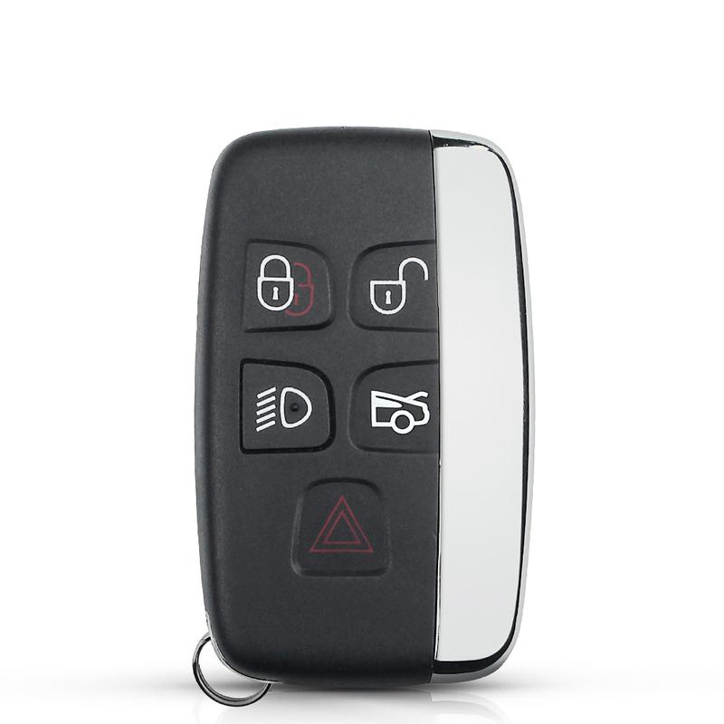 KEYYOU Remote Car Key Shell Smart Case 5 Buttons For Land Rover Discovery 4 Sport Evoque Vogue For Range Rover For JAGUAR XE XF