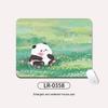 Panda Cartoon Mouse Pad - Portable Soft Wrist Rest for Office & Laptop
