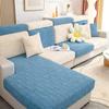 Winter Jacquard Fleece Sofa Cushion Covers Non Slip Elastic Couch Cover Universal Protective Slipcovers