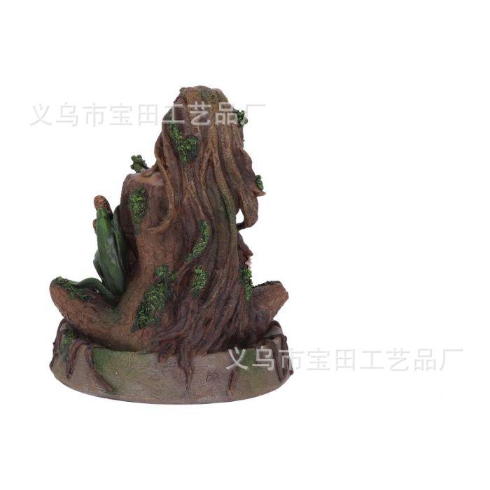 New Resin Statue Ornament Forest Muse Incense Burner Decoration Home Tea Room Desktop Aromatherapy Burner Ornament
