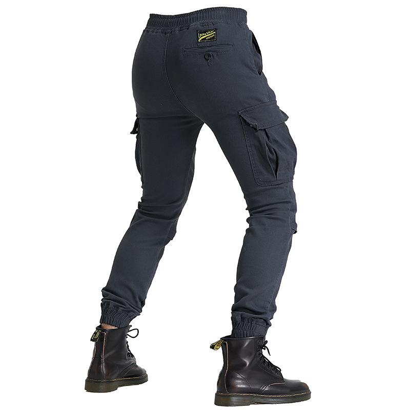 Multi-bag Leggings, Motorcycle Riding Pants for Men, Recreational Motorcycle Jeans, Anti-drop Pants
