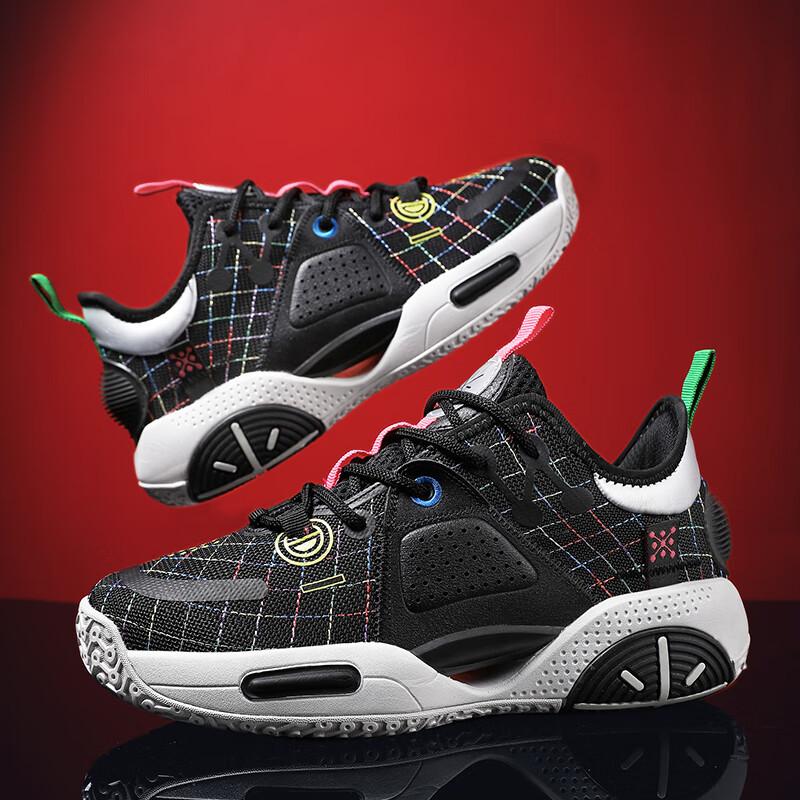 Outdoor Casual Men's Shoes Autumn Sports Shoes Children's Students Actual Combat 7 Basketball Shoes Women's Sneakers Running Shoes Marathon