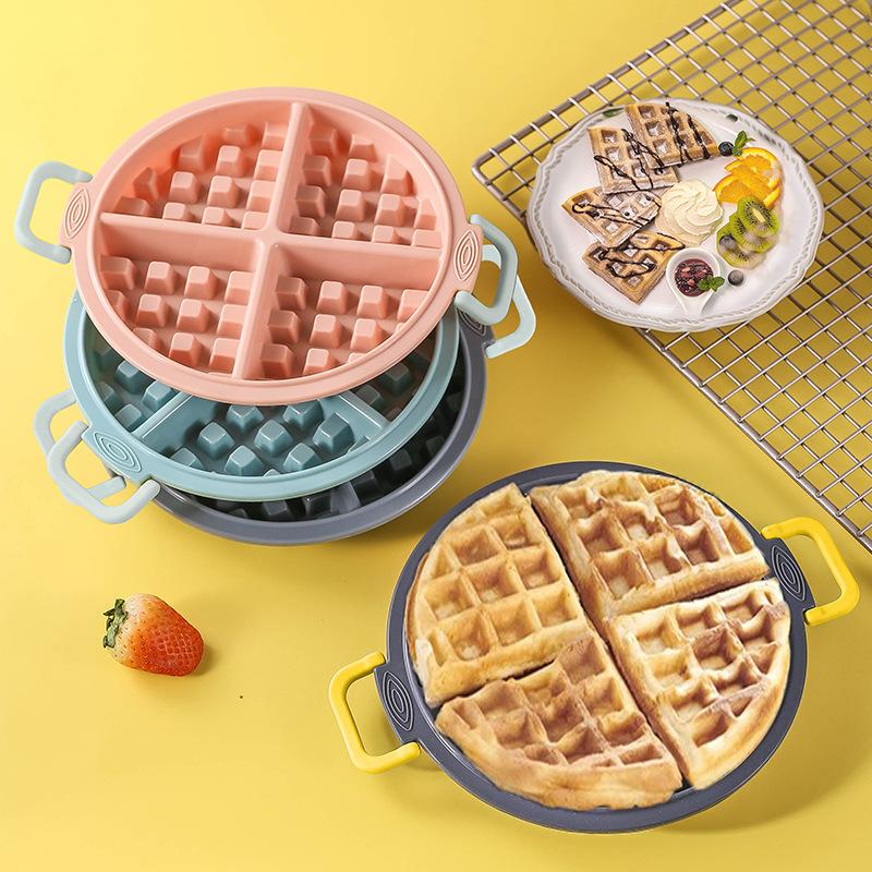 Silicone Waffle Mould Cake Mould Chocolate Making Chiao Baking Pastry Muffin Egg Home DIY Baking Pan Kitchen Supplies