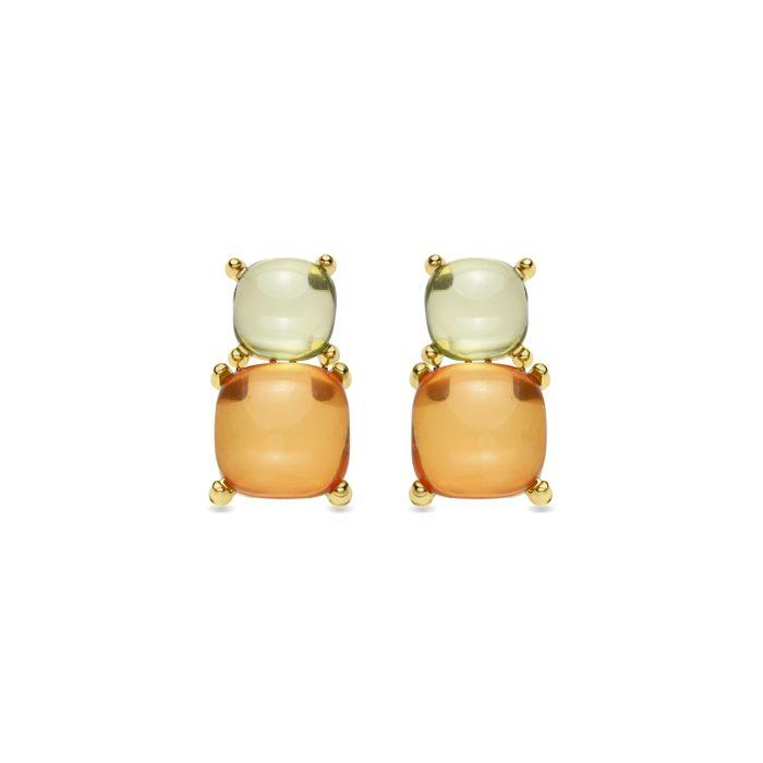 Luxenter Tosab and 18k Gold Plated Earrings