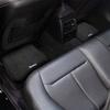MICHELIN Rubber Floor Mats Set of 4 Black All Season All Weather