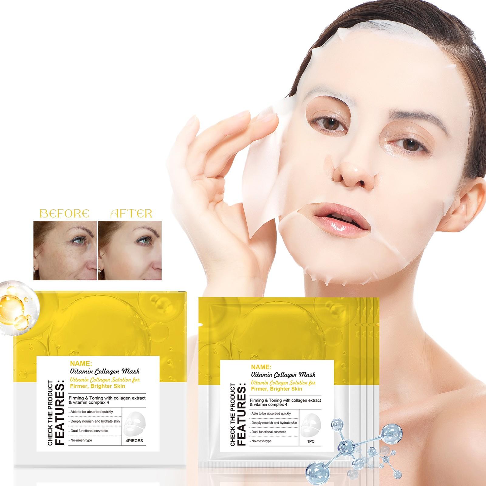 

Коллагеновая маска, коллагеновая маска для улучшения кожи, глубоко увлажняющая маска, увлажняющая маска для укрепления кожи, 10 мл(1box) One Size