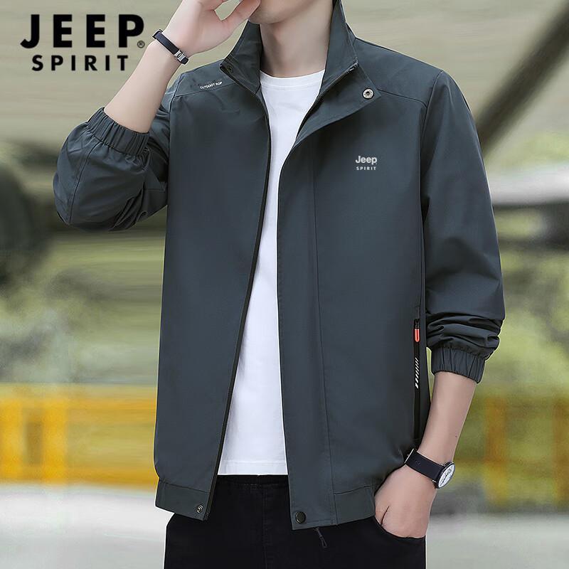 JEEP SPIRIT Men's Casual Slim Fit Jacket
