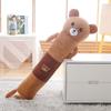 Long Strip Pute Sylindrisk Plysj Sovepute Avtagbar Vaskbar Seng Sovepute