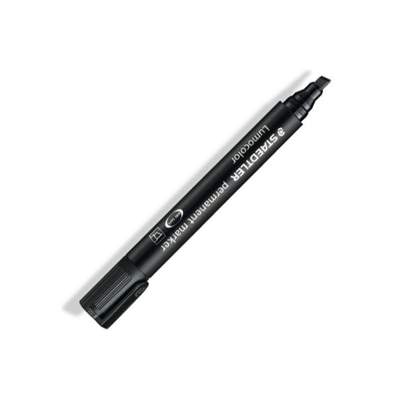 STAEDTLER 350 Перманентный маркер на масляной основе, предотвращающий высыхание, Фиолетово-черный, Квадратный наконечник чёрный