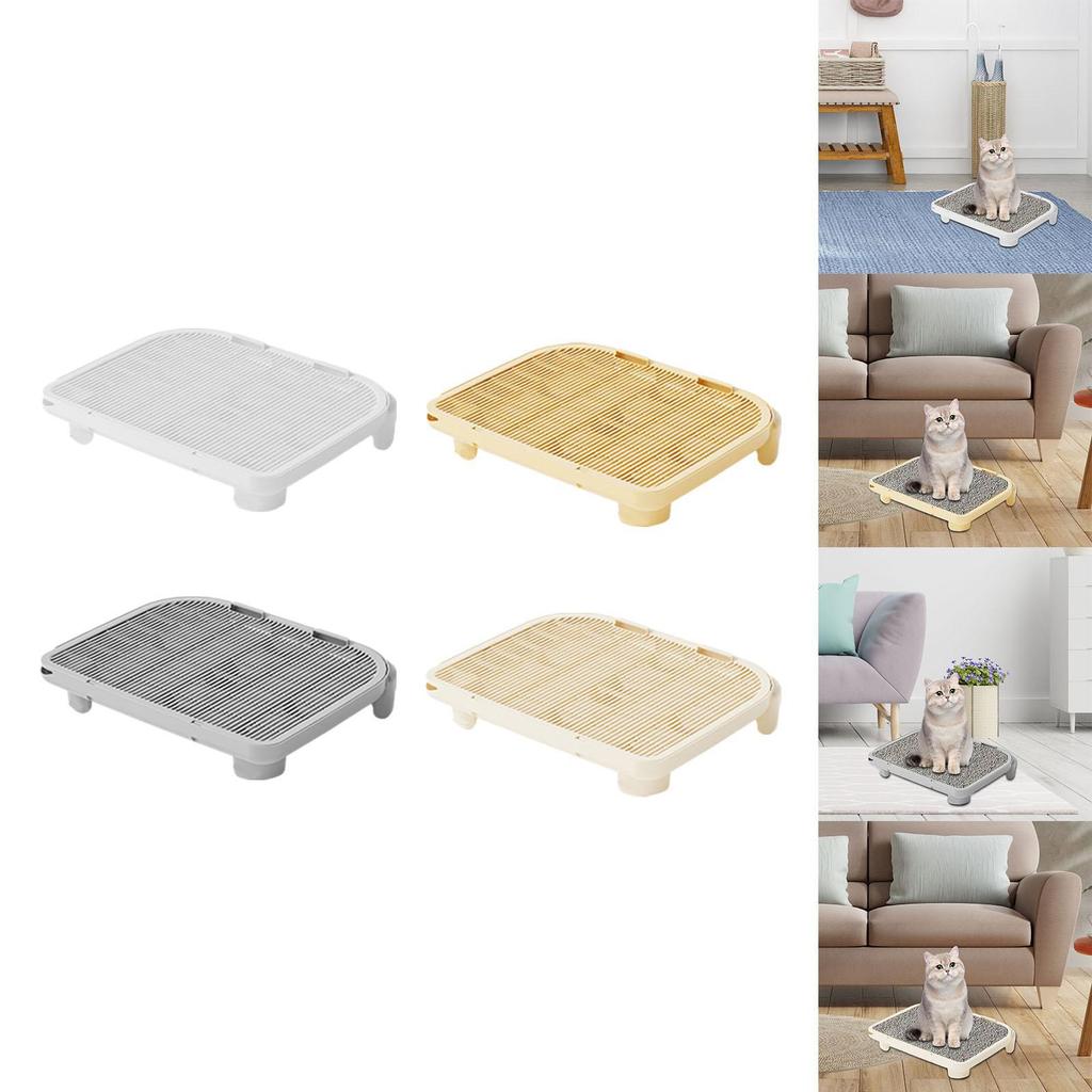 Cat Litter Mat Cat Litter Trapping Mat Kitten Litter Box Footboard Pad for Lavatory Indoor Cats Bathroom Bedroom Pet Supply