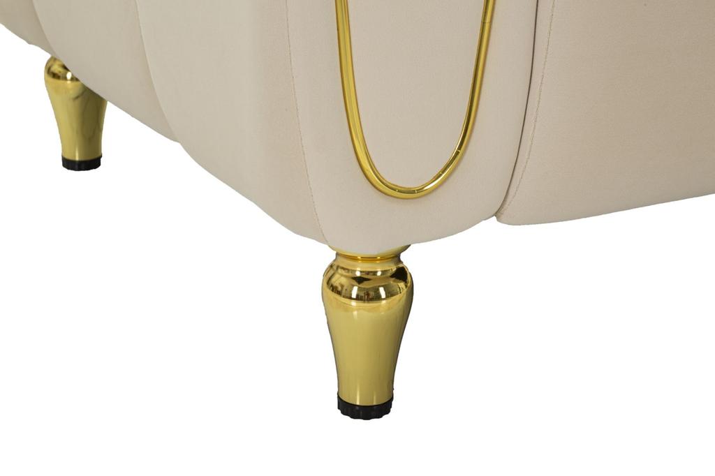 Armchair Alma Cream With Cushion Cm 97X81X71