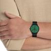 CALVIN KLEIN watch quartz movement steel strap 40mm green dial unisex 25300013