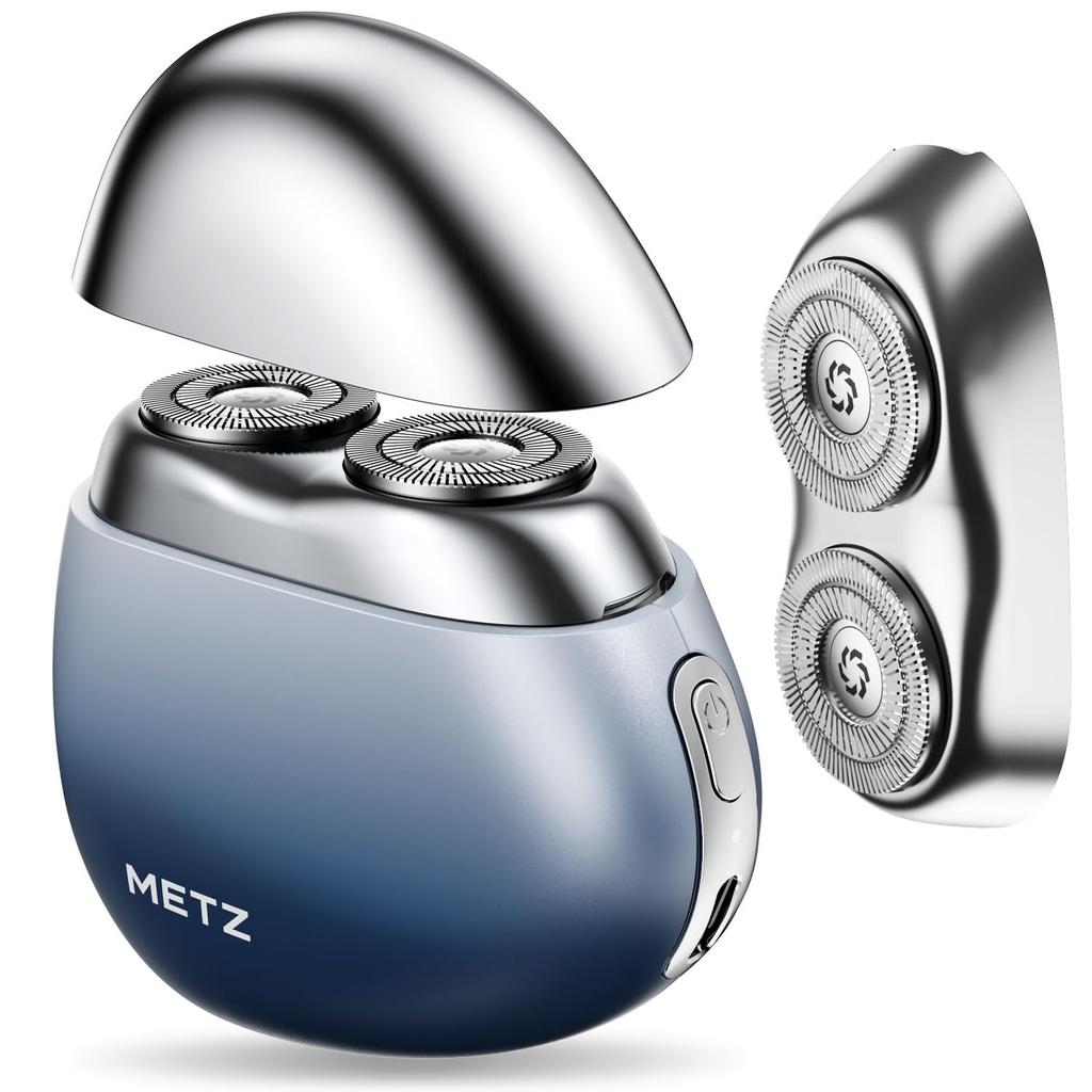 Mets Electric Compact Rotary Travel IPX7 Suitable for Sensitive Perfect for Business Carrying in the or as a Birthday Gift for Him or Her Men's