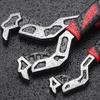 Rustproof Double Head Auto Locking Adjustable Wrench for Reliable Performances in Damp Industrial and Outdoor Applications