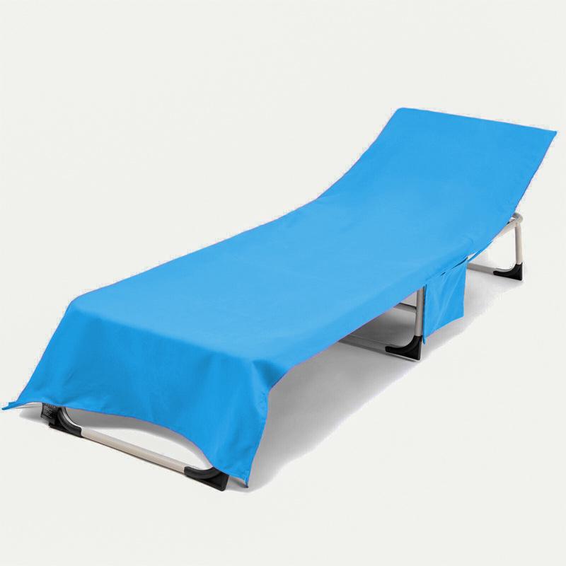 Beach Lounger Chair Cover - Quick-Dry, Water-Absorbent, Wear-Resistant