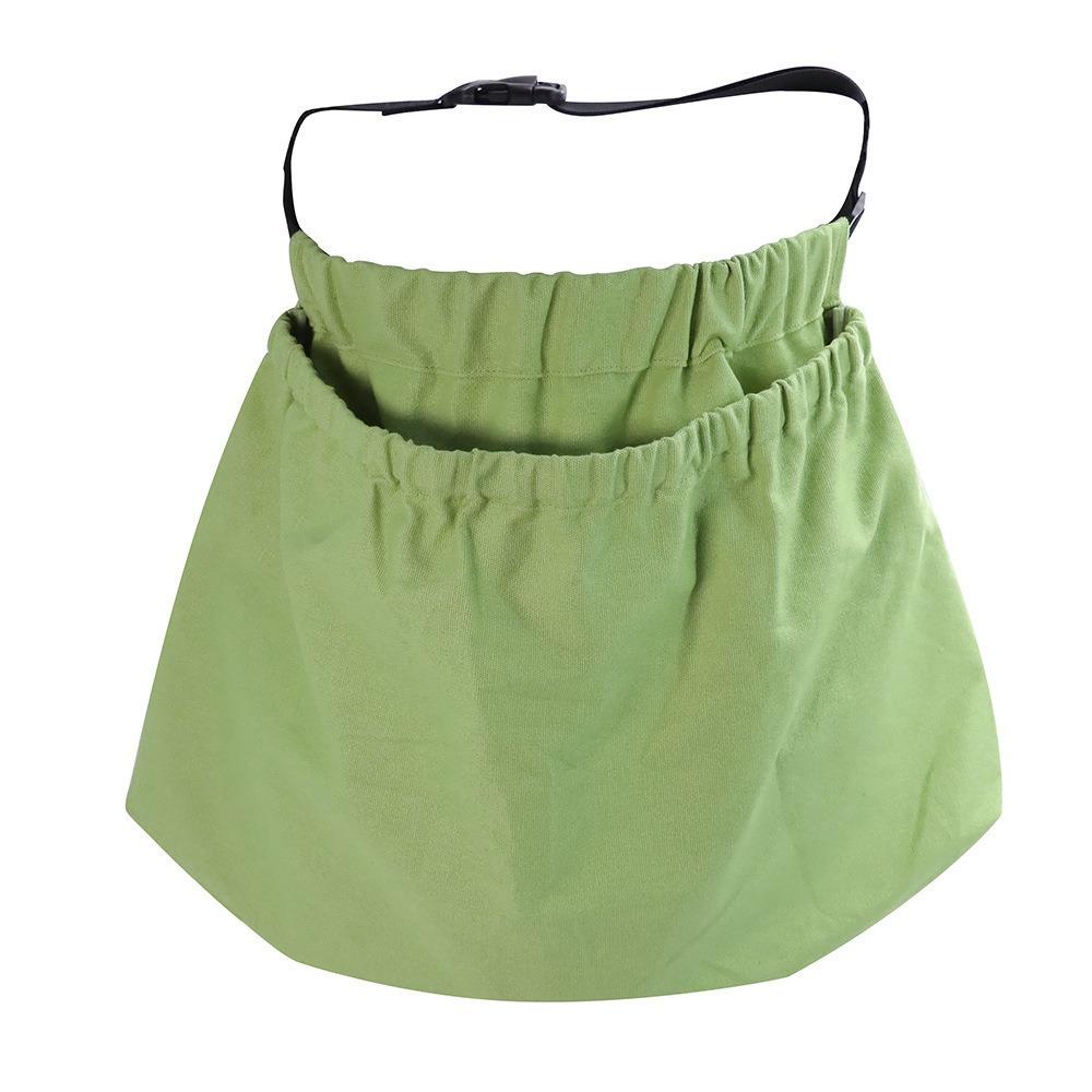 Adjustable Garden Harvest Apron Wide Opening Egg Collecting Pouch Vegetable Storage Bags  Herbs