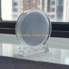 F26C Commemorative Coin Display Holder Capsules with Stands for Collecting Coin Container Organizer Storage Box Supplies