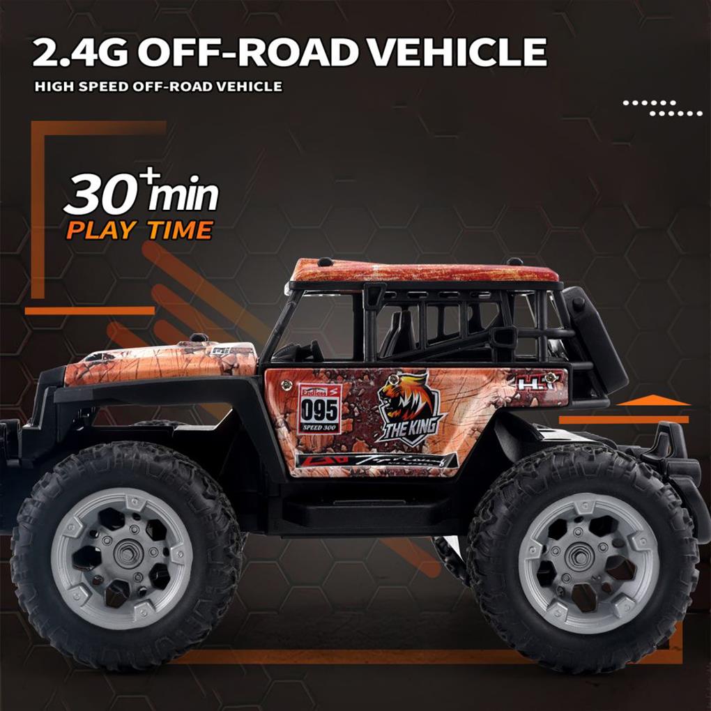 RC Car With LED Lights 2.4G Radio Remote Control Cars Buggy Off-Road Control Trucks Boys Toy for Children Toy 1:20