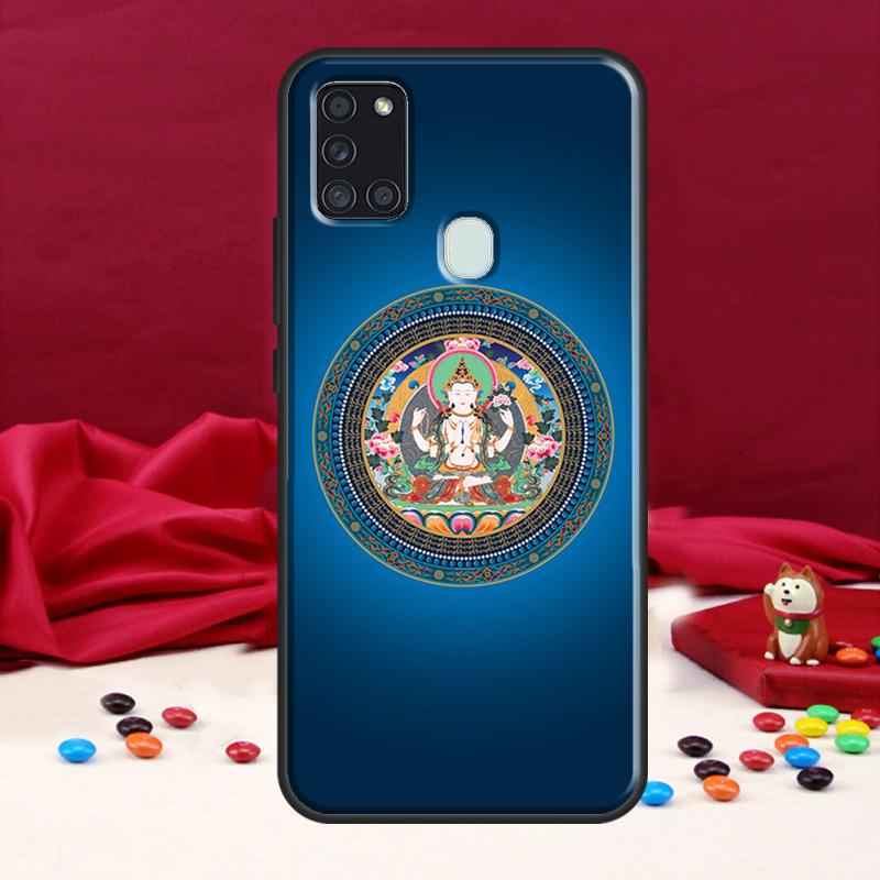 Medicine Buddha Case For Samsung Galaxy A34 A54 A14 A12 A22 A32 A52 A51 A71 A50 A53 A73 A13 Back Cover