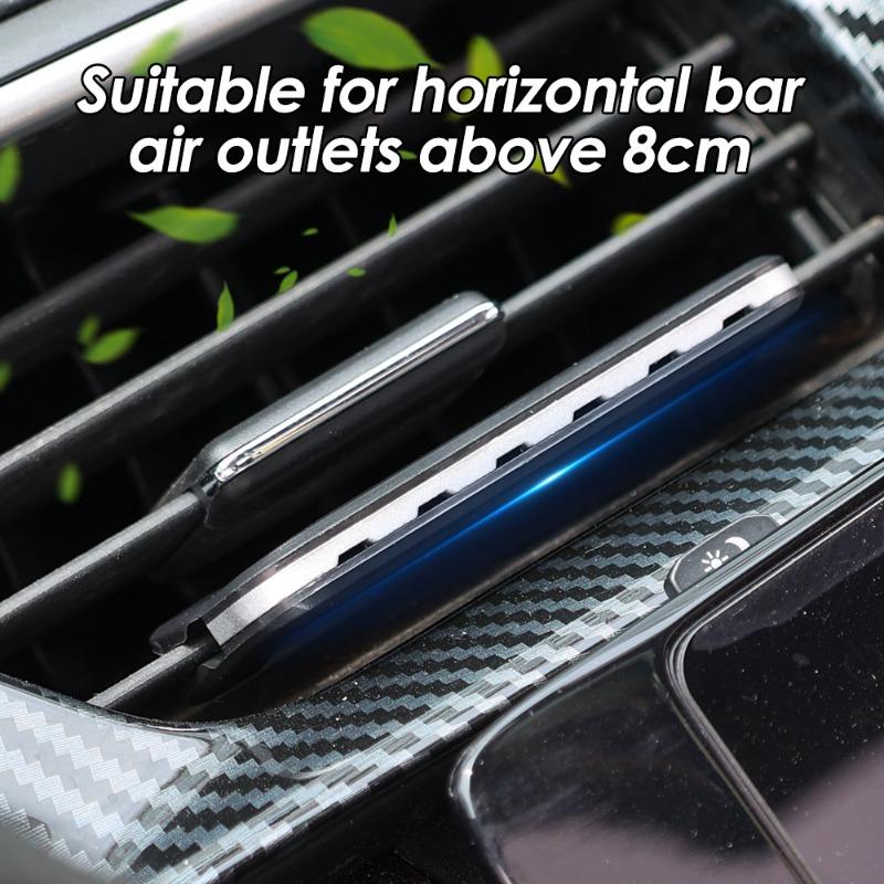 Auto Aromatherapie Clip Stevige Aromatherapie Strips Set Auto Luchtuitlaat Windrichtingsklepje Verborgen Geurclip Geurtabletten