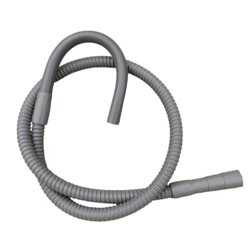 Multifuntional Long 1.83m Washing Machine Drainage Hose Reinforced Plastic Texture Suitable for Smooth Water Flows
