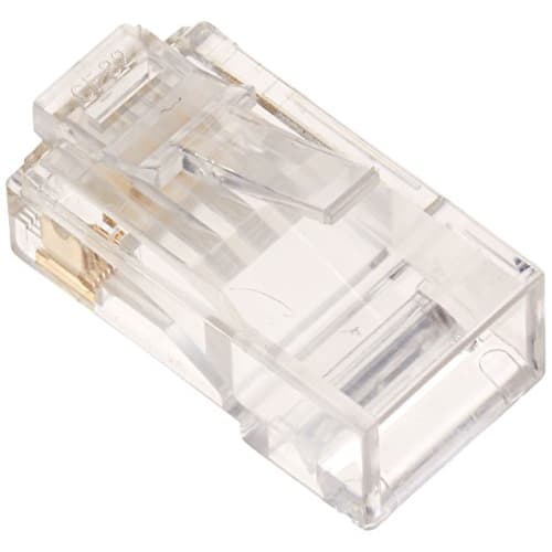 

Роз’єм ELECOM RJ45 CAT6, сумісний з одним проводом/сумісним з скручуваним дротом, 10 шт. LD-6RJ45T10