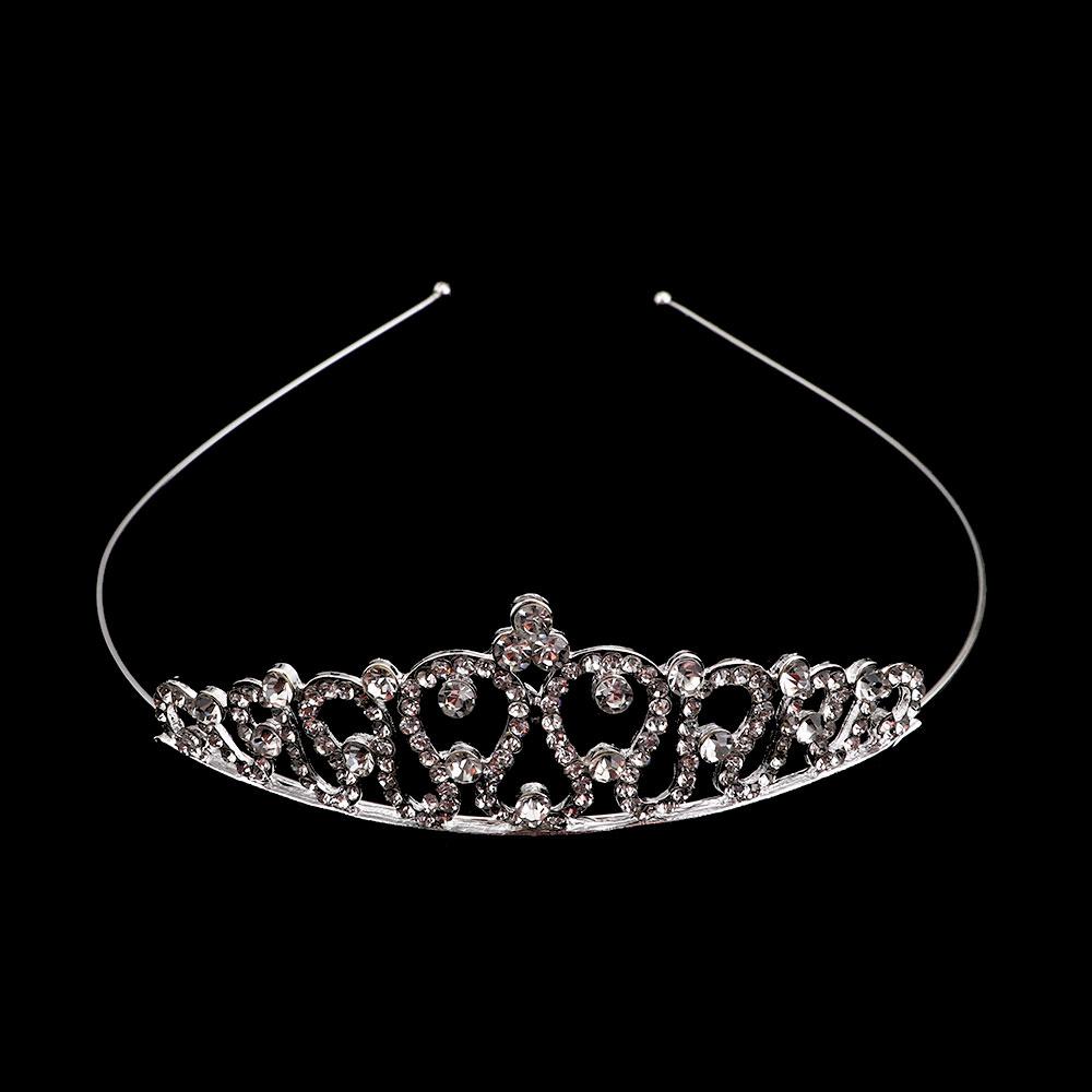 Hair Accessories Tiara Head Piece Crystal Rhinestone Crown Headband Bridal Wedding Jewelry Tiaras Crowns Headbands Stunning
