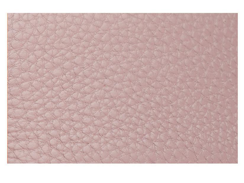 Women's Genuine Leather Zipper Card Holder - Anti-Demagnetization Multi-Slot Accordion Style
