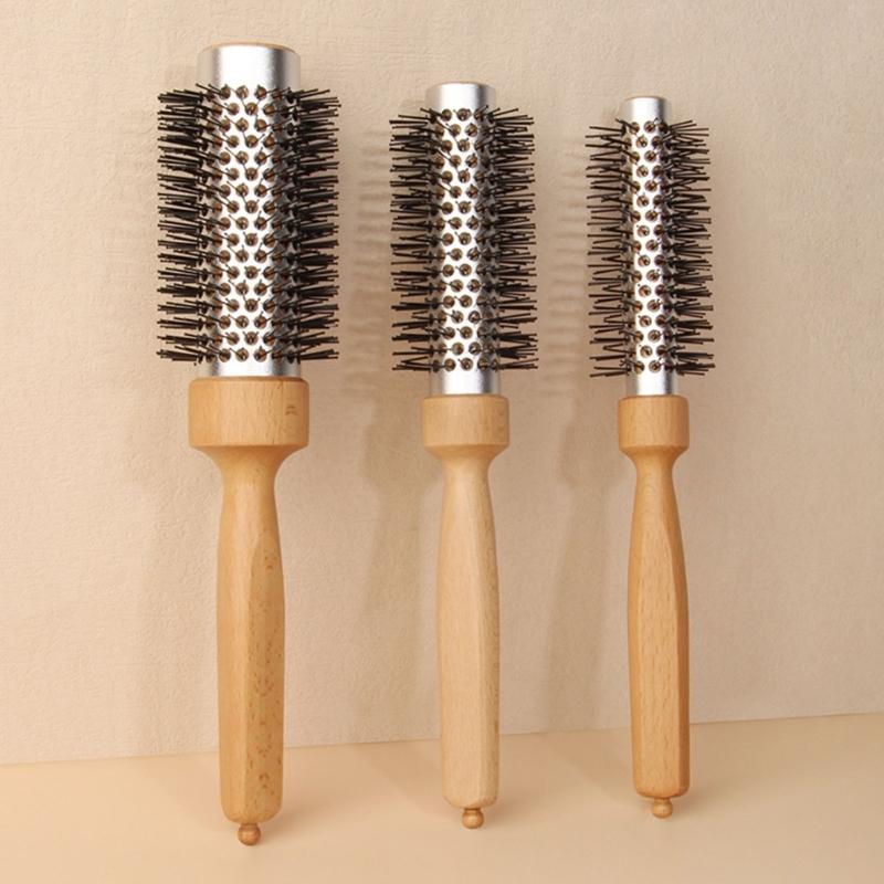 Professional Aluminum Tube Hair Brush For Rapid Heat Conduction Styling Suitable For Fashion Women And Hairstylists