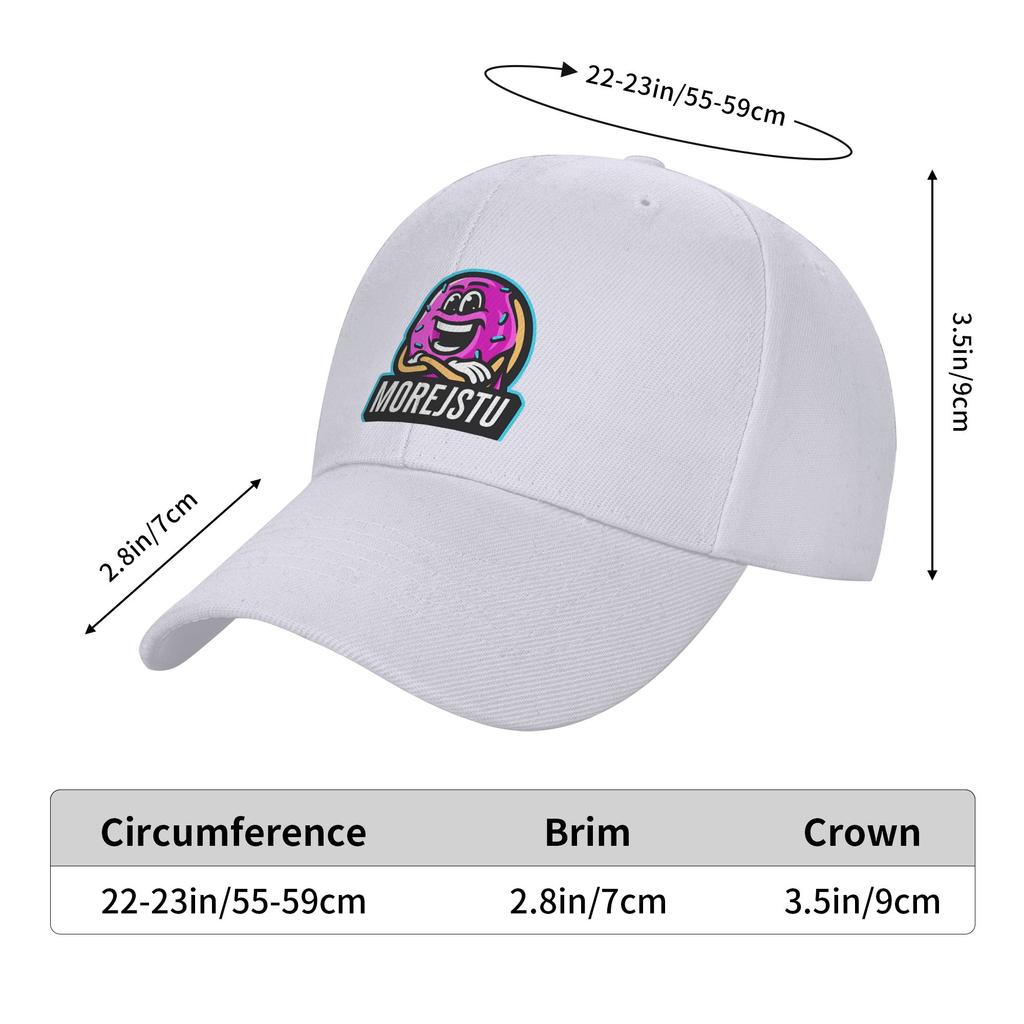 Fashion Morejstu Merch More Jstu Curved Brim Baseball Cap Womens Sun Hat