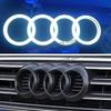 6s Car LED Front Grille Logo Lamp Static White Light 249 273 285mm For 6s A3 A4 A5 A6 A7 A8 S3 S4 S5 S6 S7 Q3 Q5 Q7 TTs6