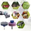 Quick Install Lawn Mower Edge Sharpener Double-layer Grinding Wheel  Electric Drill
