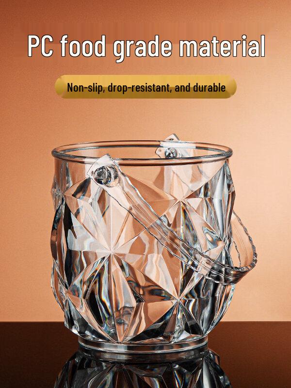 ZISIZ Thickened Commercial Bar Ice Bucket