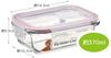 Skater Heat-Resistant Glass Storage Container, Curious George Design, 370ml, Small Size, Oven, Microwave, and Dishwasher Safe, GBST4-A