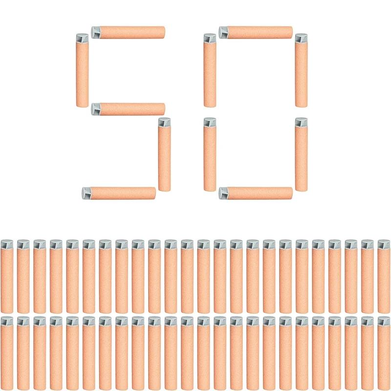 Orange Refill Darts Bullets Spiral Foam Rotating Bullet For Accustrike Elite Series Toy Gun Matching Bullet EVA Soft Darts