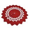 Christmas Tree Skirt Acrylic Fiber Knitting Floor Mat Cover Pad Xmas Party Home Decoration Props