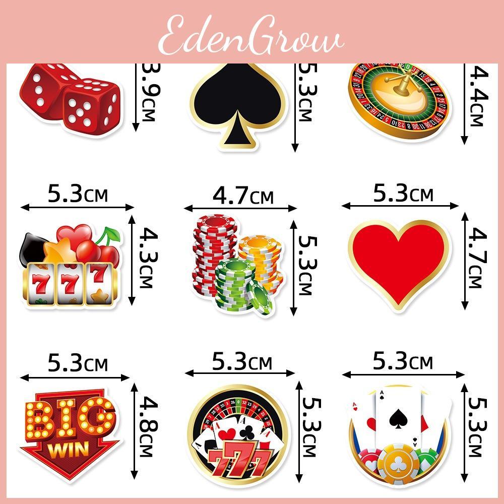 Casino Card Scatter Confetti For Birthday Party Table Decor Festive Atmosphere