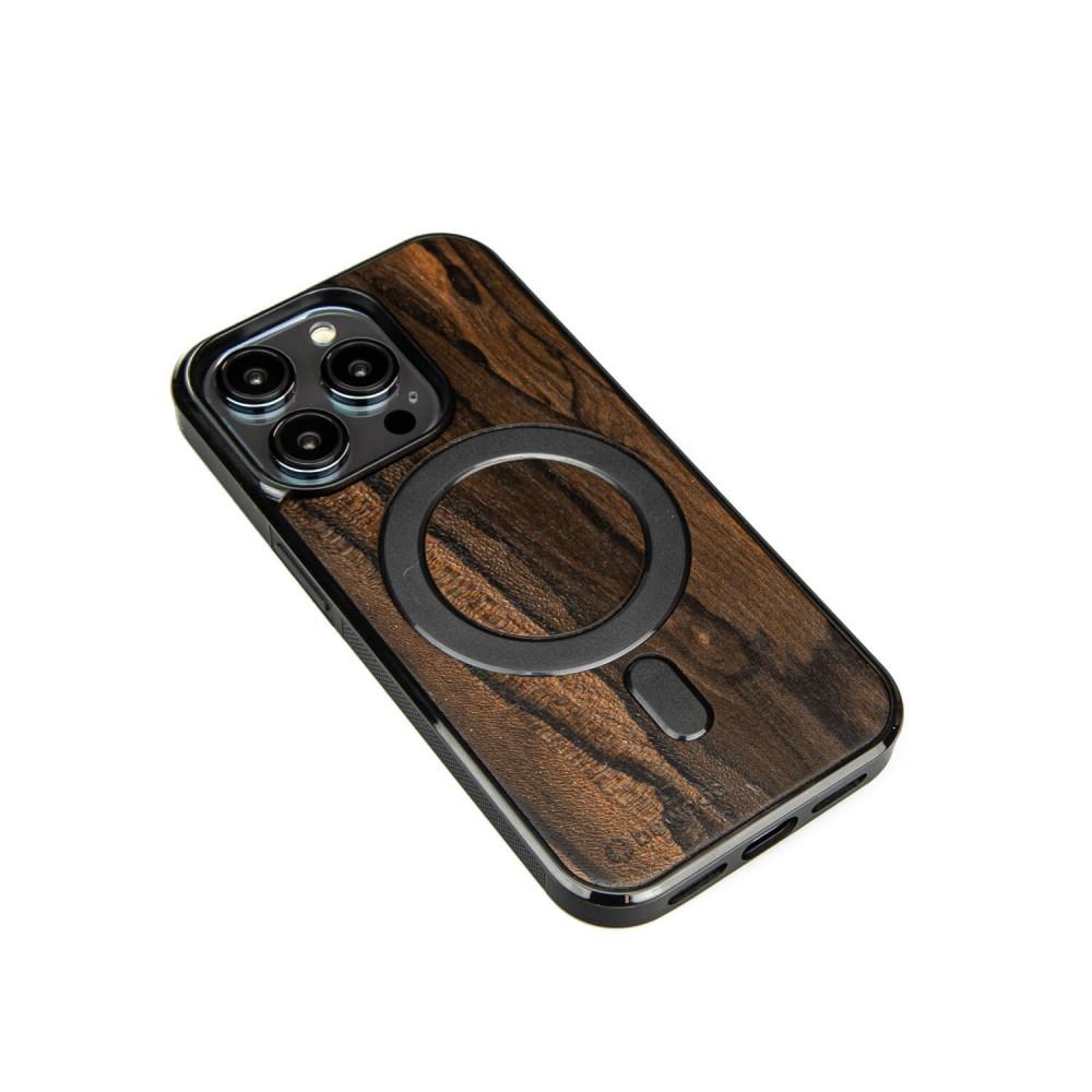 Bewood iPhone 14 Pro Ziricote MagSafe Wooden Case