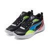Puma Playmaker Pro Jet Black Lime Squeeze Men Sneakers 377572-04